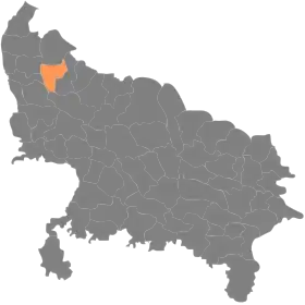 Localisation de District d'Amroha ज्योतिबा फुले नगर ज़िला