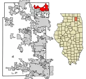 Localisation de Carpentersville
