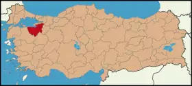 Localisation de Bursa
