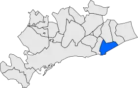 Localisation de Torredembarra