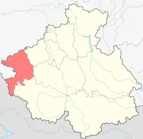 Localisation de Raïon d'Oust-Kan