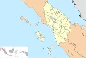 Localisation de Pematang Siantar