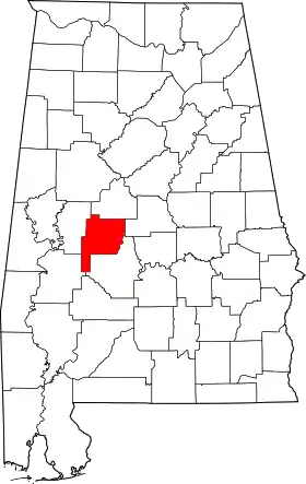 Localisation de Comté de Perry(Perry County)