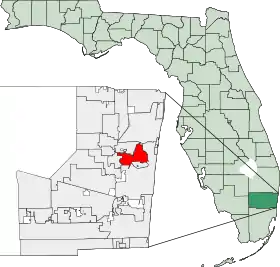 Localisation de Oakland Park