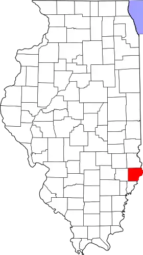 Localisation de Comté de Lawrence(Lawrence County)