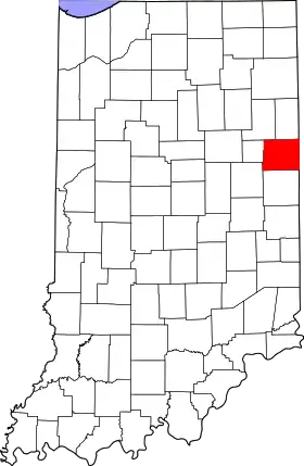 Localisation de Comté de JayJay County