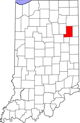 Localisation de Comté de Wells(Wells County)