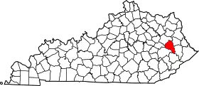 Localisation de Comté de MagoffinMagoffin County