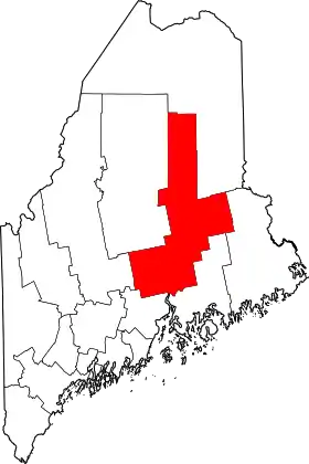 Localisation de Comté de Penobscot(Penobscot County)