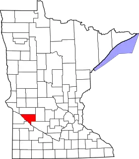 Localisation de Comté de Chippewa