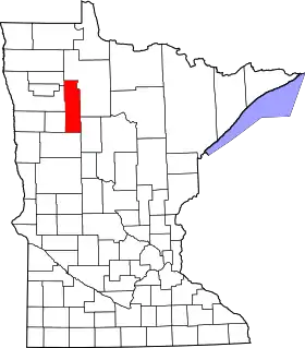 Localisation de Comté de Clearwater(Clearwater County)