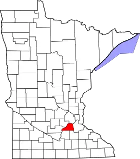Localisation de Comté de Scott(Scott County)