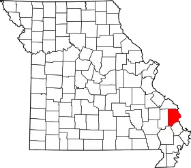 Localisation de Cape Girardeau