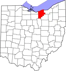 Localisation de Comté de Lorain(Lorain County)