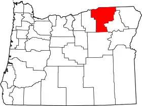 Localisation de Comté d'Umatilla(Umatilla County)