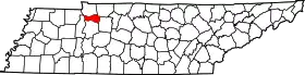 Localisation de Comté de Houston(Houston County)