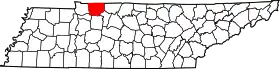 Localisation de Comté de Montgomery(Montgomery County)