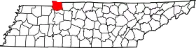 Localisation de Comté de Stewart(Stewart County)