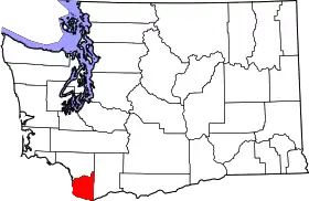 Localisation de Comté de Clark(Clark County)