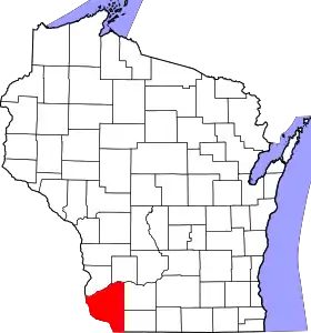 Localisation de Comté de Grant(Grant County)