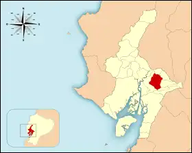 Localisation de Canton de Milagro