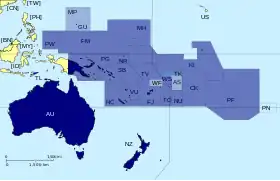 Carte de l'organisation