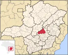 Microrégion de Sete Lagoas