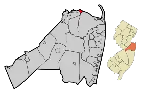 Localisation de Keansburg