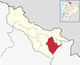 Localisation de Canton de Montúfar