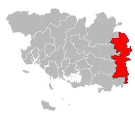 Canton de Guer