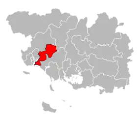 Canton d'Hennebont