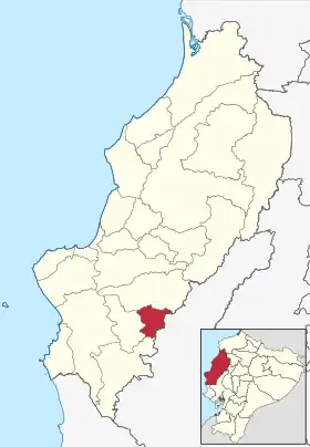 Localisation de Canton d'Olmedo
