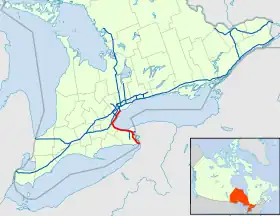 Image illustrative de l’article Queen Elizabeth Way