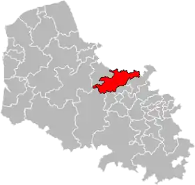 Canton de Lillers