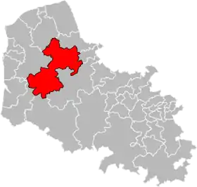 Canton de Lumbres