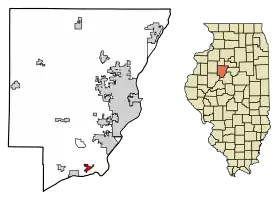 Localisation de Mapleton