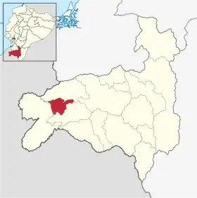 Localisation de Canton de Pindal