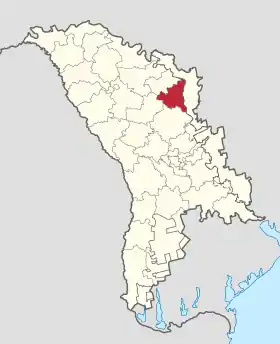 Localisation de Rezina