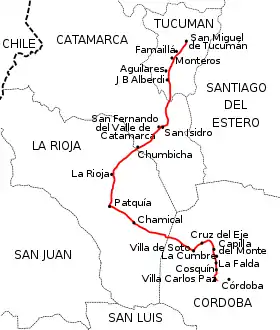 Image illustrative de l’article Route nationale 38 (Argentine)