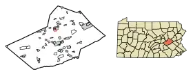 Localisation de Frackville
