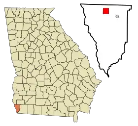 Localisation de Donalsonville