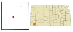 Localisation de Hugoton
