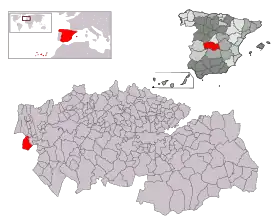Localisation de Valdeverdeja