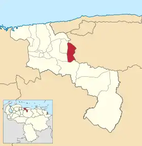Localisation de Santos Michelena