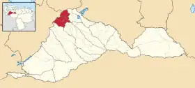 Localisation de Bolívar