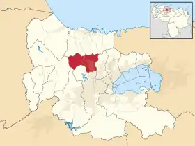 Localisation de Naguanagua