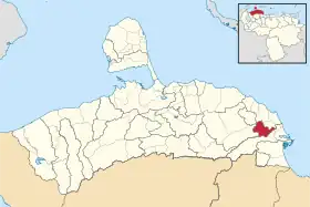 Localisation de Cacique Manaure