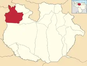 Localisation de Ortiz