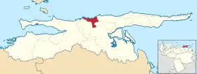 Localisation de Bermúdez