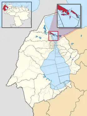 Localisation de Almirante Padilla